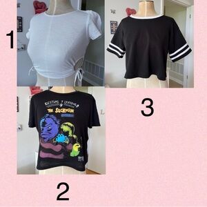 T-Shirt Crop Top Bundle 6